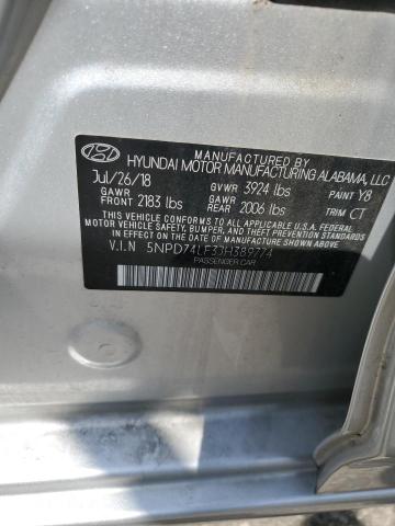 2018 HYUNDAI ELANTRA SE - 5NPD74LF3JH389774