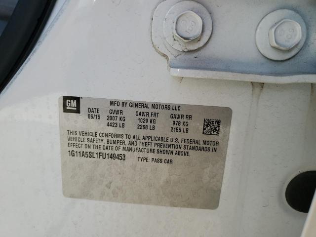 2015 CHEVROLET MALIBU LS - 1G11A5SL1FU149453