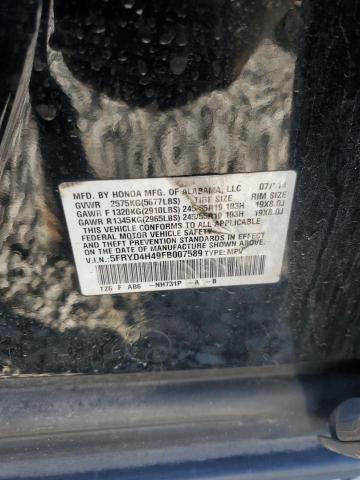 2015 ACURA MDX TECHNOLOGY 5FRYD4H49FB007589