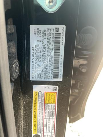 2022 HONDA CIVIC TOUR 2HGFE1F97NH327863