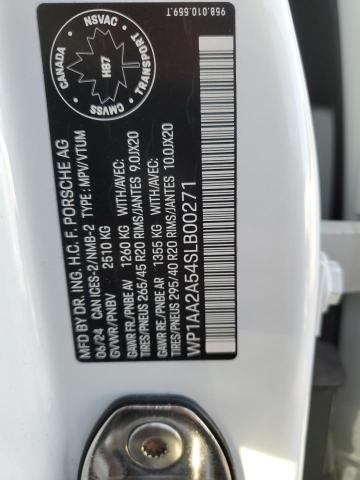 2025 PORSCHE MACAN BASE WP1AA2A54SLB00271