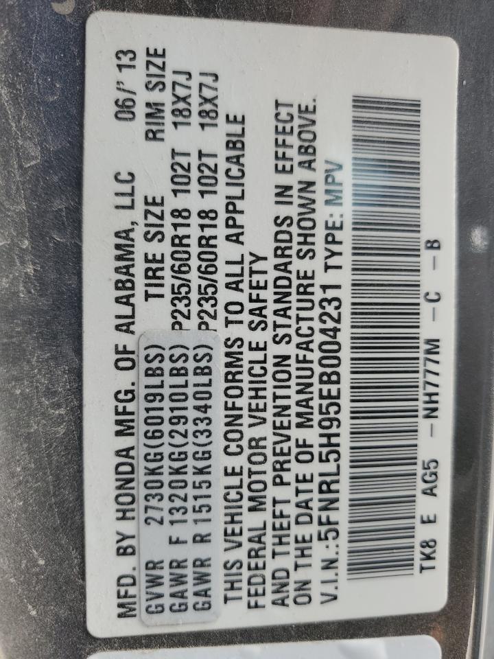 HONDA ODYSSEY TOURING