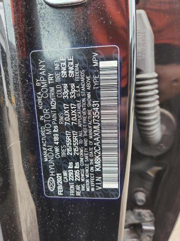 2021 HYUNDAI KONA SEL #3280639435