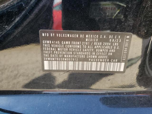 2024 VOLKSWAGEN JETTA SPORT 3VWBM7BU3RM007912