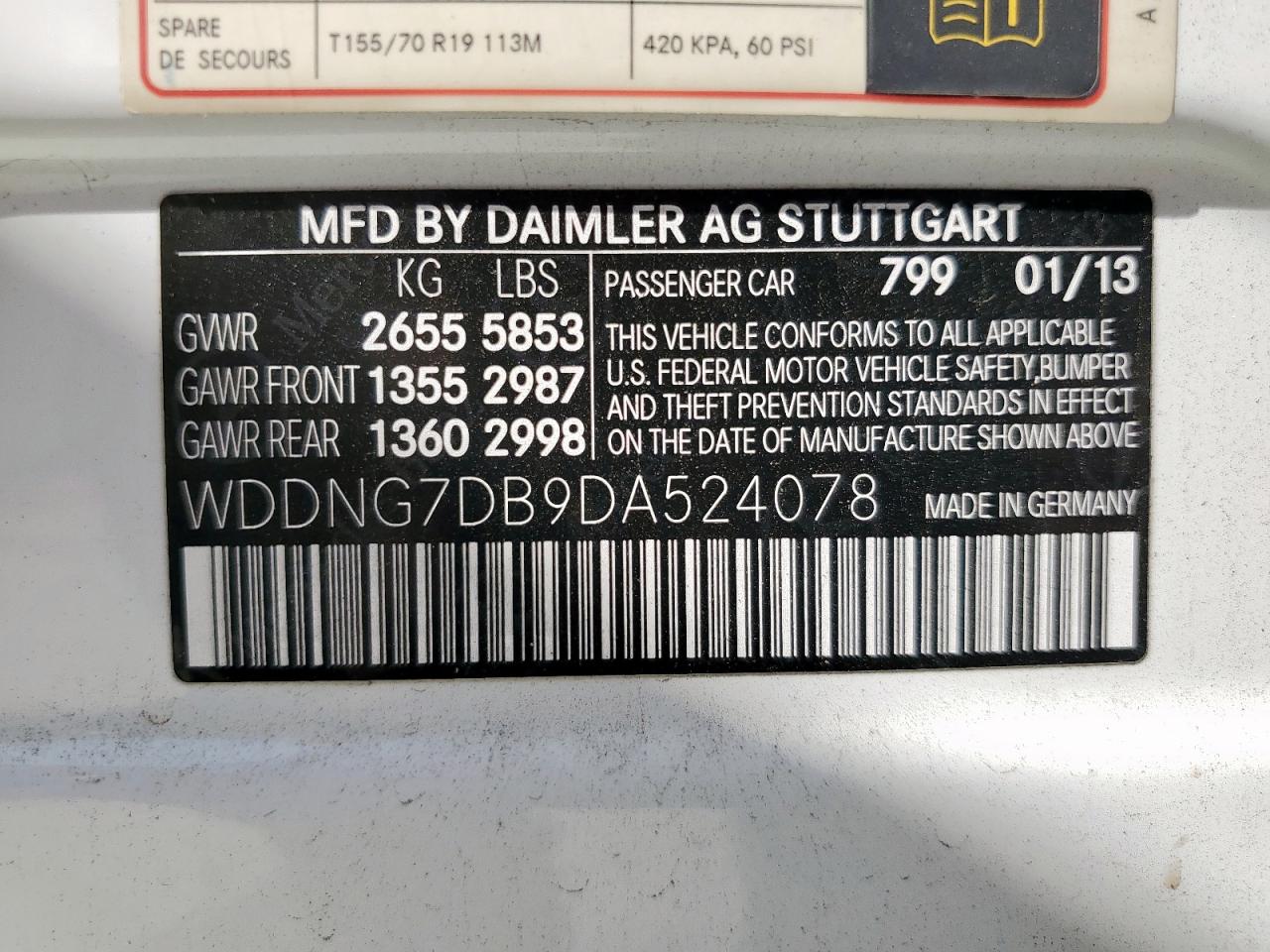 MERCEDES-BENZ S-CLASS 550