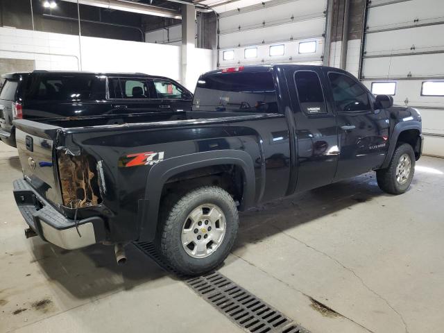 CHEVROLET SILVERADO 2011 black 4dr ext flexible fuel 1GCRKSE34BZ254177 photo #4