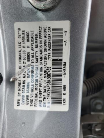2019 HONDA INSIGHT TO 19XZE4F98KE007455