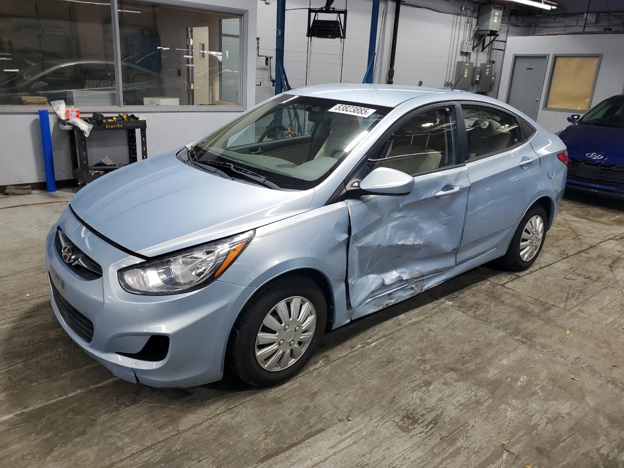 Lot #3290291246 2012 HYUNDAI ACCENT GLS