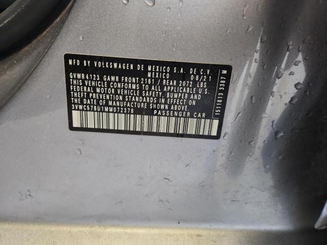 2021 VOLKSWAGEN JETTA S - 3VWC57BU1MM072378