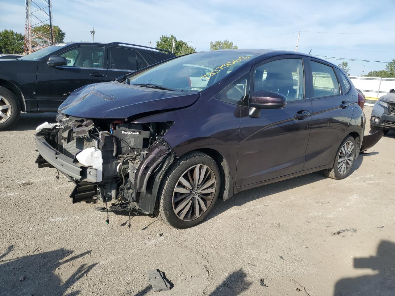 Lot #3240868856 2016 HONDA FIT EX