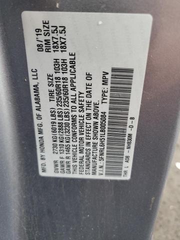 2020 HONDA ODYSSEY EX 5FNRL6H51LB005084