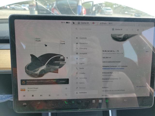 2019 TESLA MODEL 3 5YJ3E1EA7KF310155