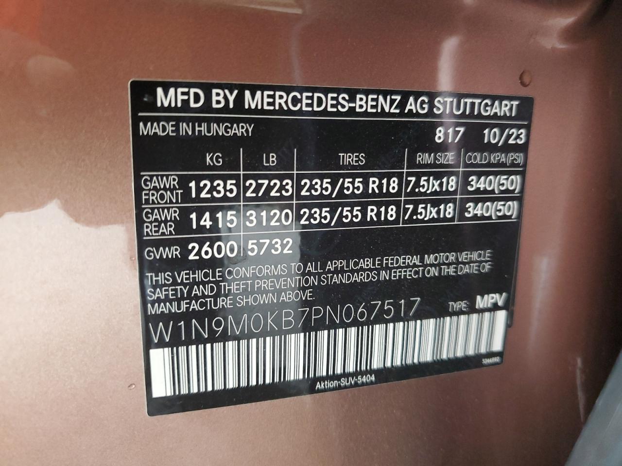 MERCEDES-BENZ EQB 300 4MATIC