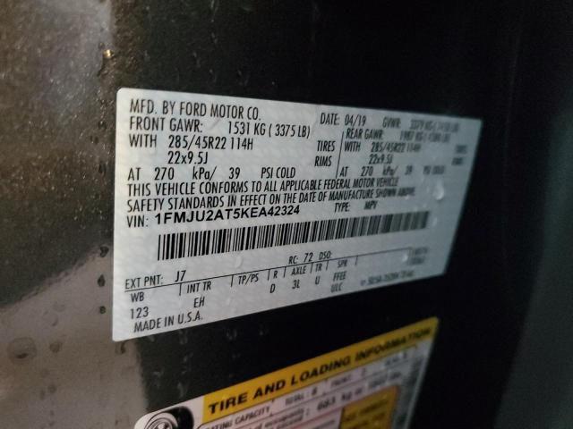 2019 FORD EXPEDITION 1FMJU2AT5KEA42324