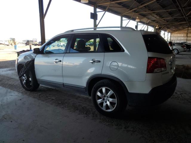 KIA SORENTO LX 2013 white  gas 5XYKT3A6XDG328658 photo #3
