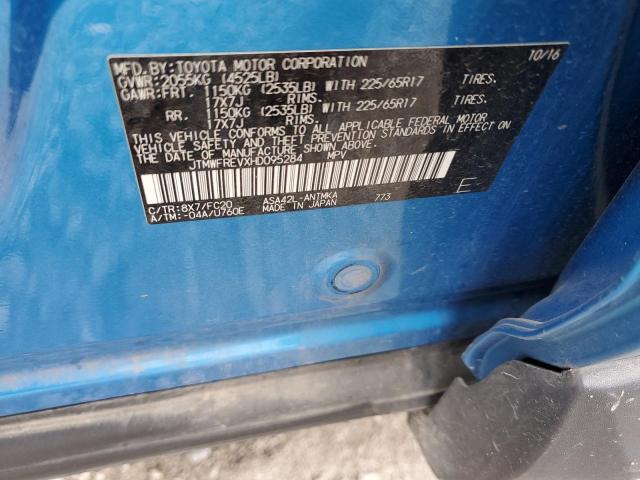 2017 TOYOTA RAV4 XLE JTMWFREVXHD095284