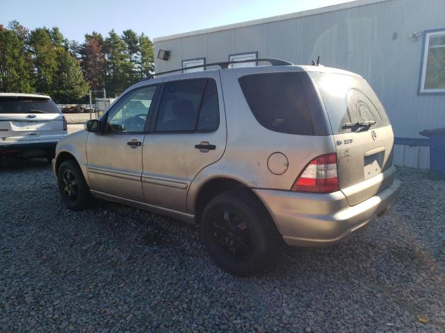 MERCEDES-BENZ ML 320 2002 tan 4dr spor gas 4JGAB54E72A360182 photo #3