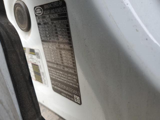2022 LAND ROVER RANGE ROVE SALYT2EX3NA329863