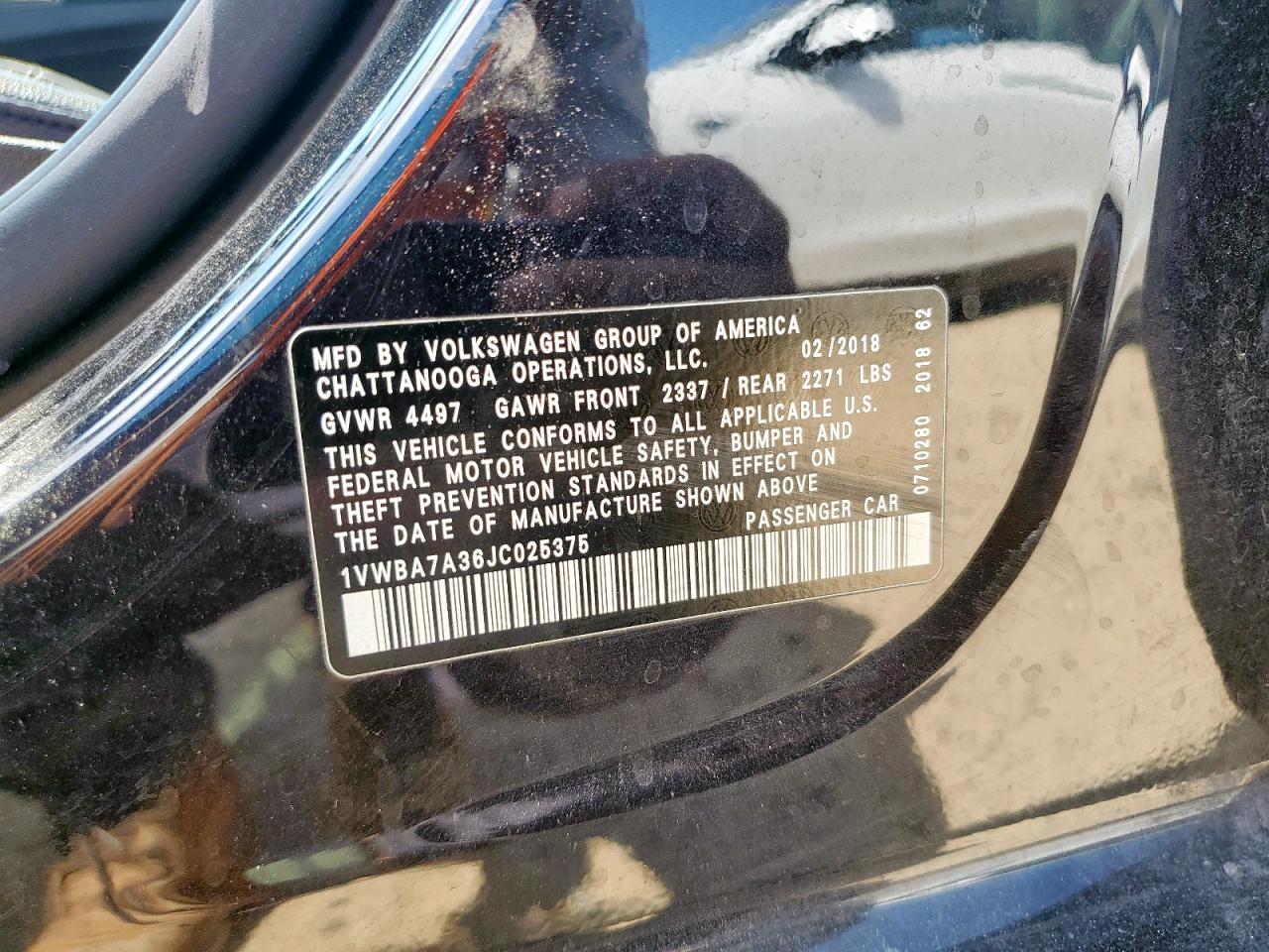 VOLKSWAGEN PASSAT SE