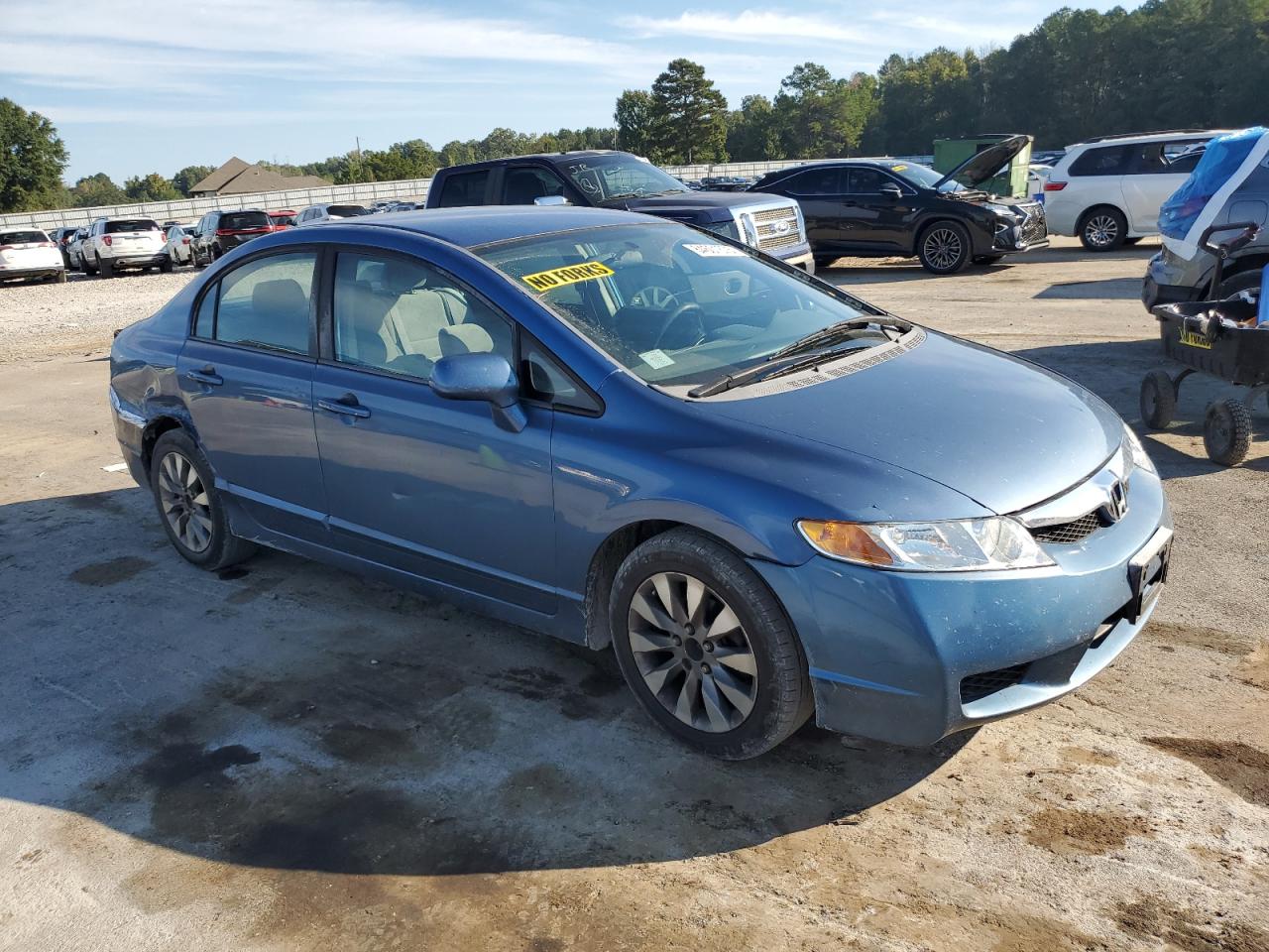 Lot #3258845800 2009 HONDA CIVIC LX