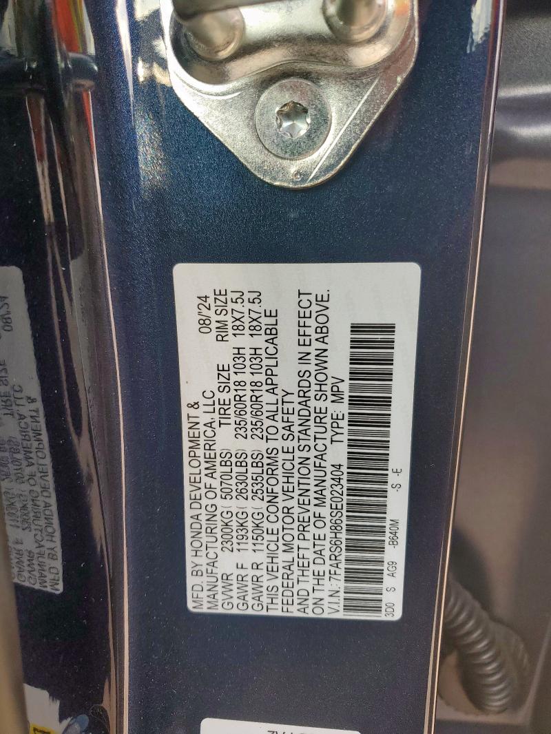 2025 HONDA CR-V SPORT - 7FARS6H86SE023404