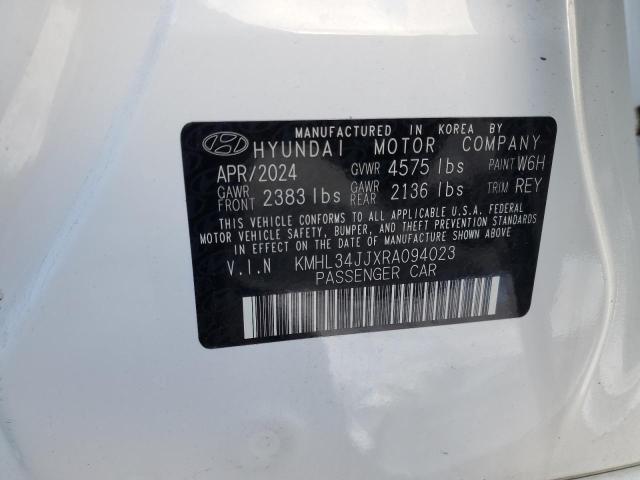 2024 HYUNDAI SONATA HYB KMHL34JJXRA094023
