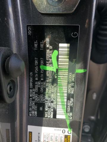 2022 TOYOTA 4RUNNER SR - JTENU5JR8N5998179