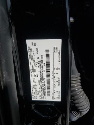 2018 FORD F150 RAPTOR 1FTFW1RG5JFD09749