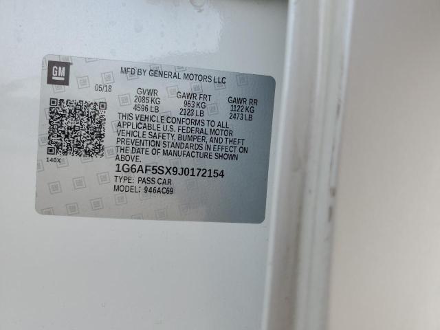 2018 CADILLAC ATS LUXURY - 1G6AF5SX9J0172154