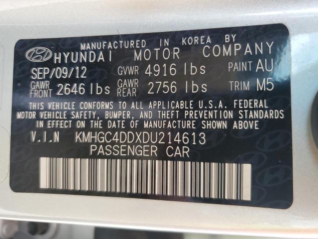 2013 HYUNDAI GENESIS 3. - KMHGC4DDXDU214613
