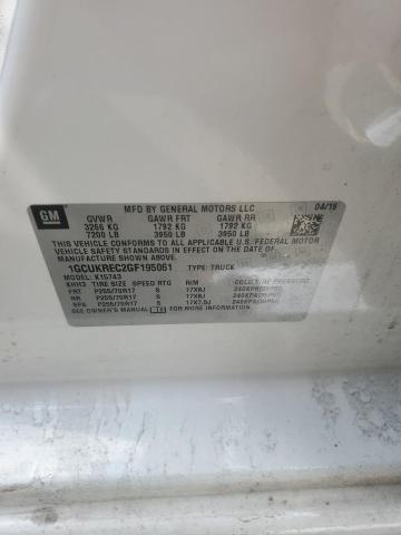 2016 CHEVROLET SILVERADO K1500 LT - 1GCUKREC2GF195061