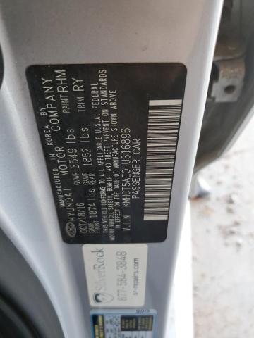 2017 HYUNDAI ACCENT SE KMHCT5AE0HU316896