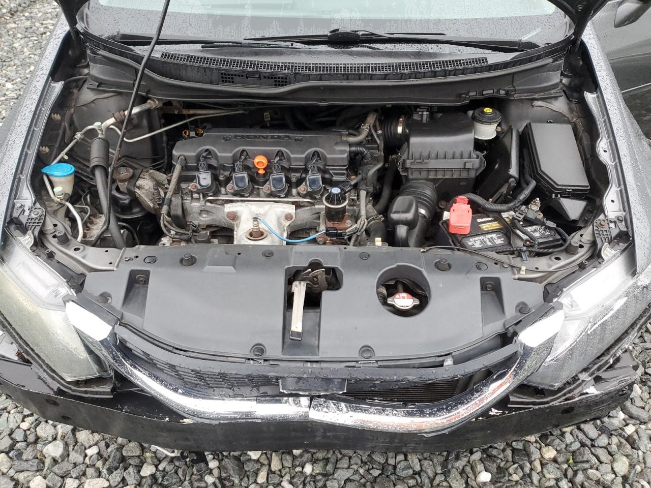 Lot #3317725084 2013 HONDA CIVIC EX