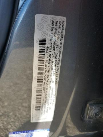 2012 VOLKSWAGEN JETTA SE - 3VWBP7AJ6CM031837