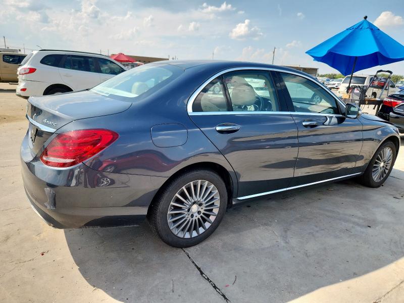 2015 MERCEDES-BENZ C 300 4MAT 55SWF4KB7FU040552