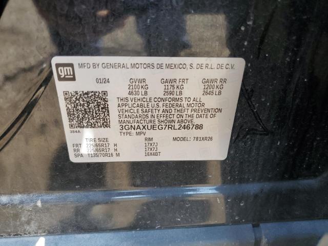 2024 CHEVROLET EQUINOX LT #3290225245