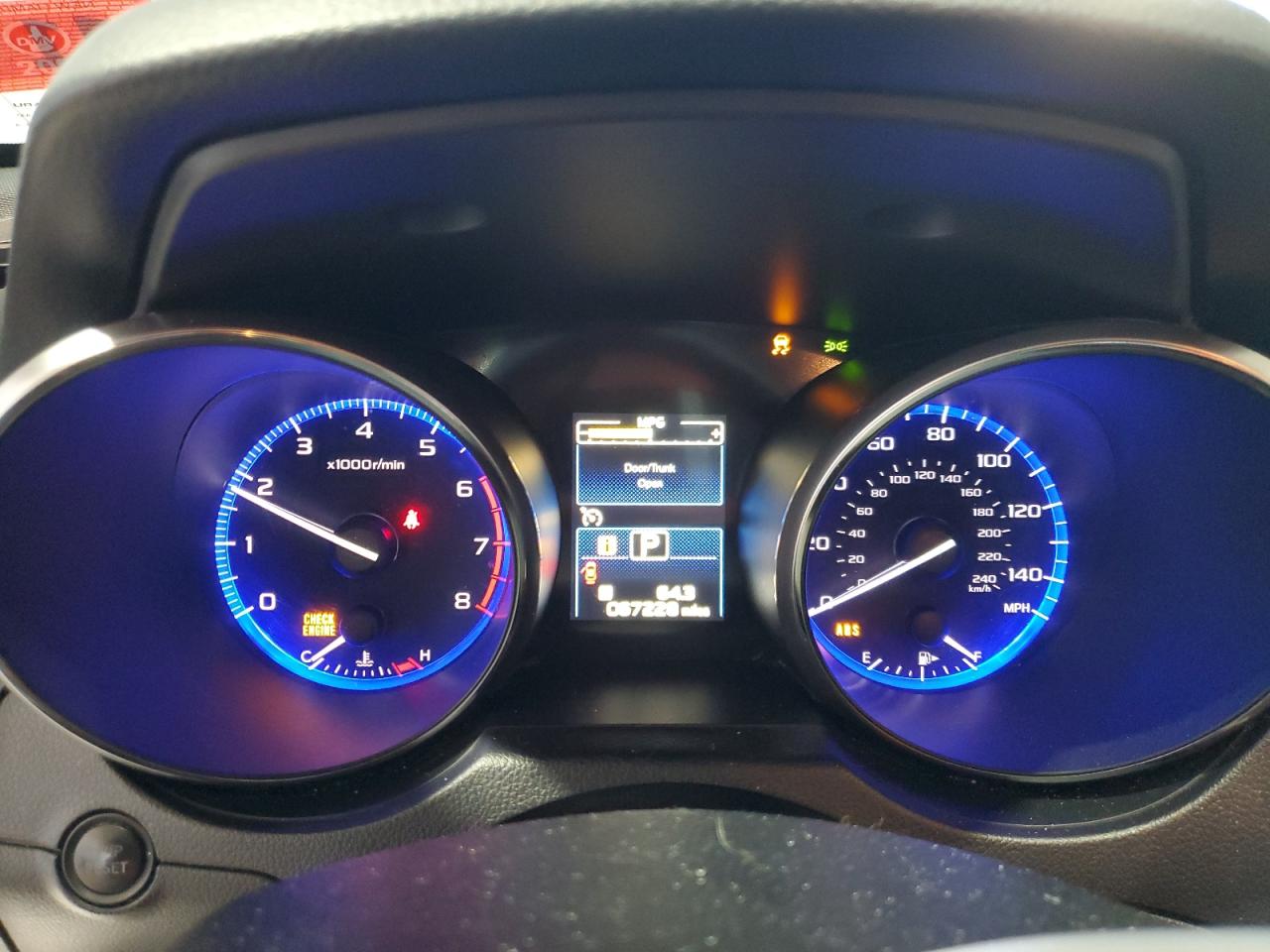 SUBARU LEGACY 2.5I PREMIUM