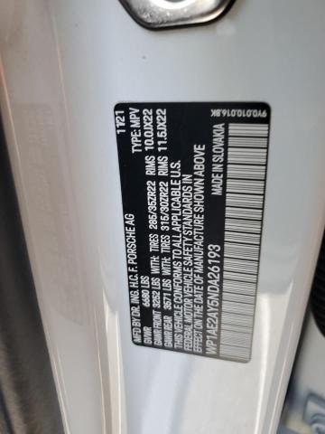 2022 PORSCHE CAYENNE E- WP1AE2AY5NDA26193