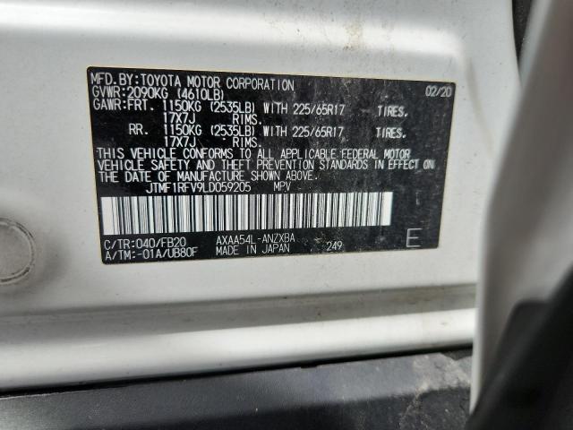 2020 TOYOTA RAV4 LE - JTMF1RFV9LD059205