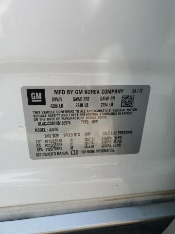 2017 BUICK ENCORE ESSENCE KL4CJCSB1HB186975