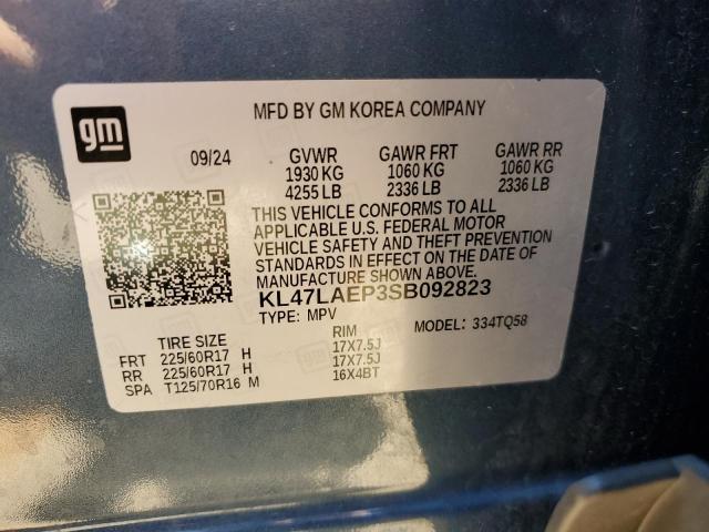 2025 BUICK ENVISTA PR KL47LAEP3SB092823