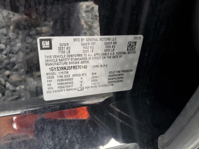 2015 CADILLAC ESCALADE P 1GYS3NKJ5FR576149