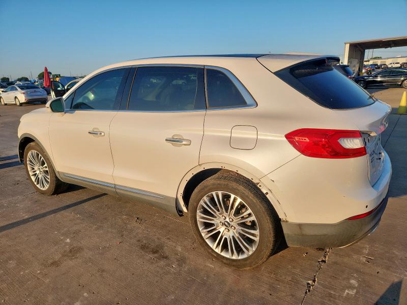 LINCOLN MKX 2018 white  gas 2LMPJ6LR0JBL40516 photo #3