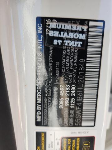 2017 MERCEDES-BENZ C 300 55SWF4JB6HU201848