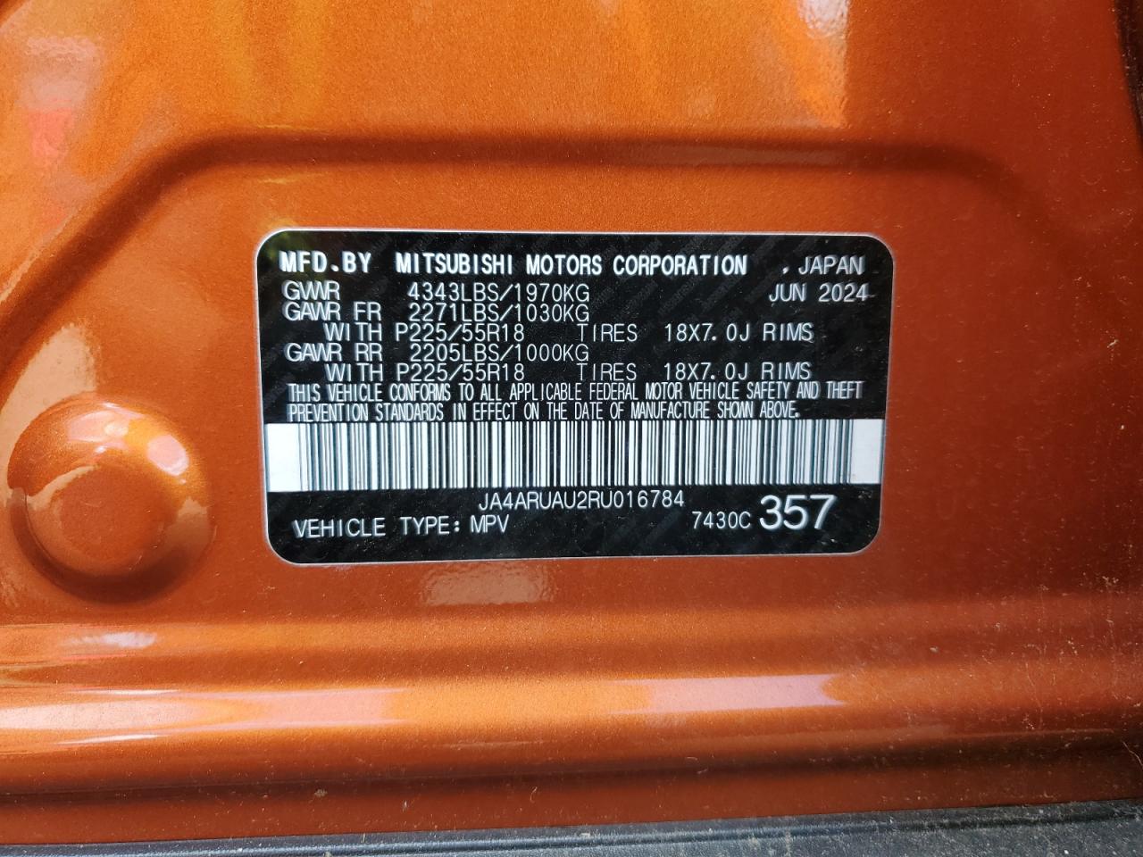 MITSUBISHI OUTLANDER S/SE