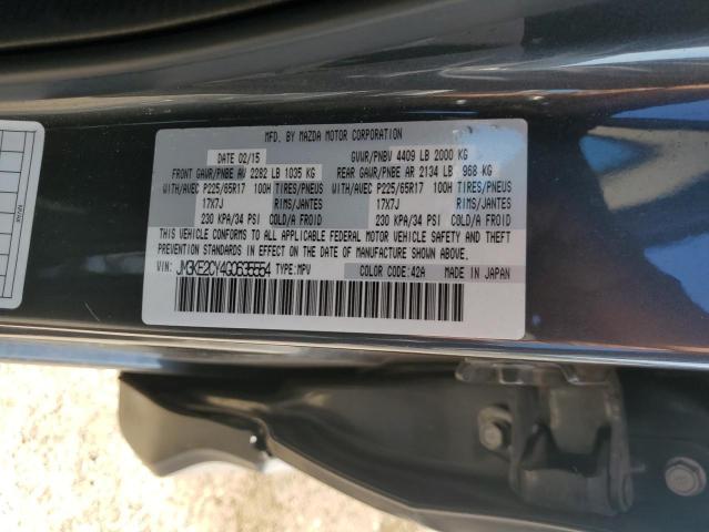 2016 MAZDA CX-5 TOURI JM3KE2CY4G0635554