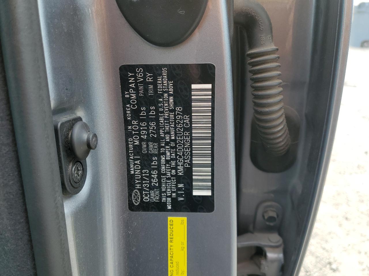 HYUNDAI GENESIS 3.8L