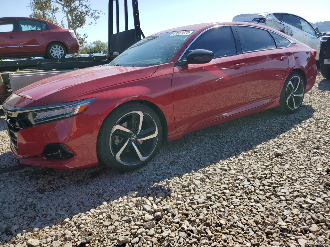 Lot #3304022609 2021 HONDA ACCORD SPO