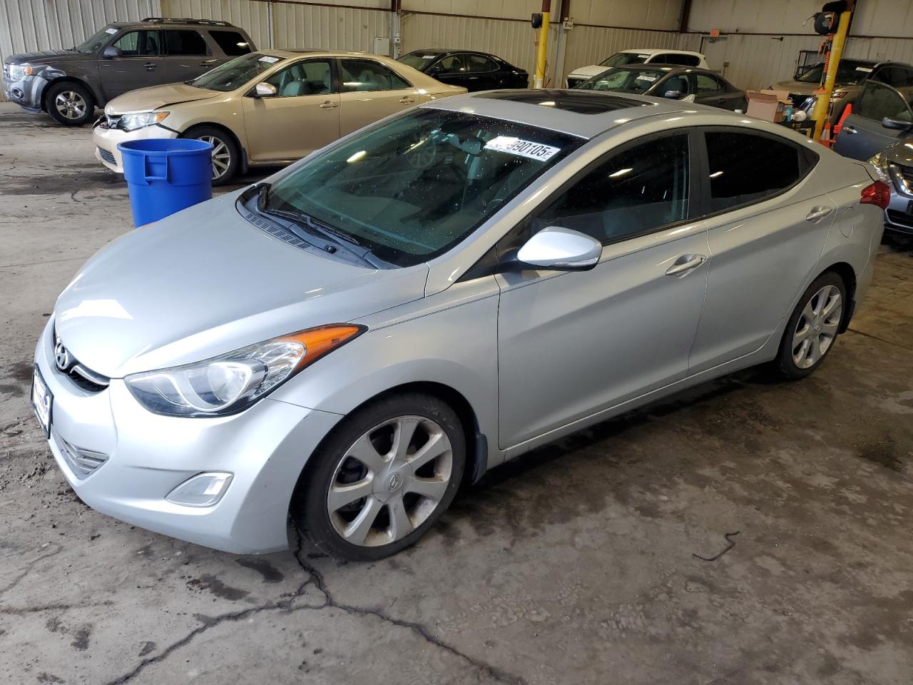 Lot #3259613448 2013 HYUNDAI ELANTRA GL