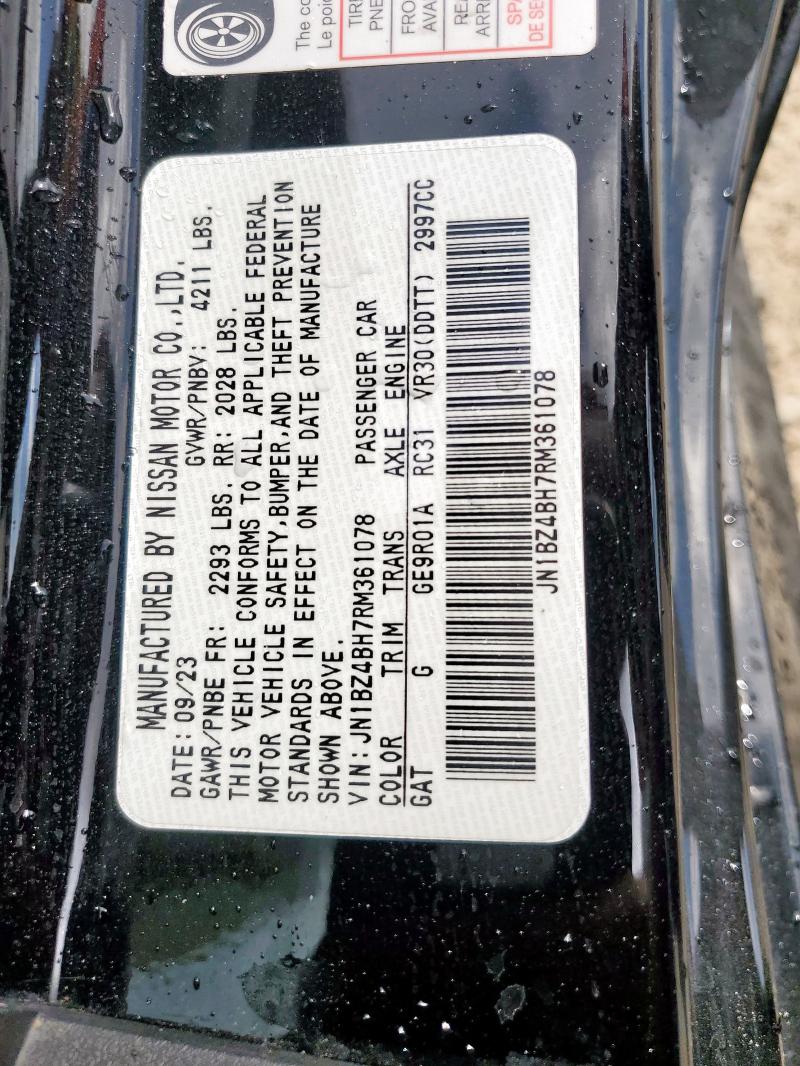 2024 NISSAN Z PERFORMA JN1BZ4BH7RM361078